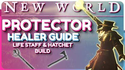 New World OP HEALER Build Guide Hatchet Life Staff Build PvE