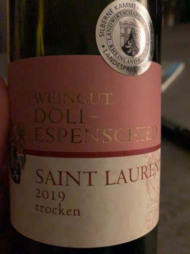 Weingut Doll Espenschied Saint Laurent Trocken Vivino US