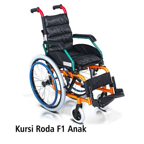 Kursi Roda Aluminium F-1 Anak OneMed | OneMed Store