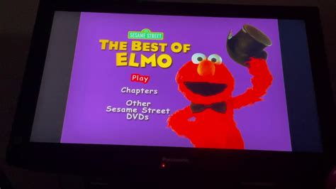 Sesame Street The Best Of Elmo Dvd Menu Walkthrough Youtube