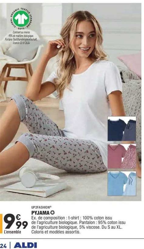 Promo Pyjama Up2fashion Chez Aldi ICatalogue Fr