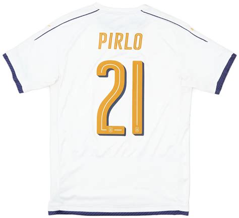 Italy Tribute Away Shirt Pirlo M