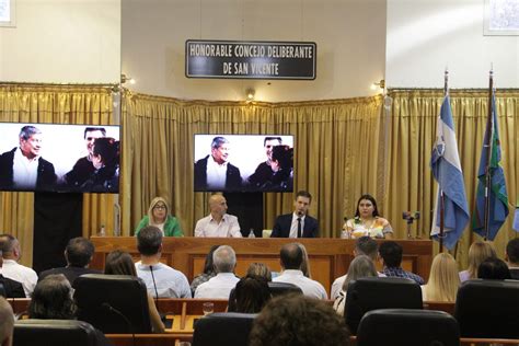 Mantegazza Abrió Las Sesiones Del Concejo Deliberante De San Vicente