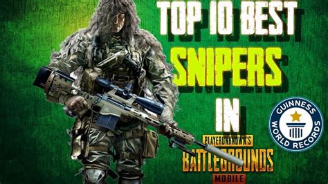 All Sniper Rifles In Pubg Mobile Which Is The Best Sr