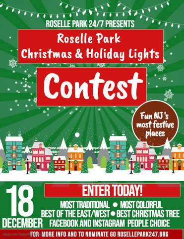 Sparkle Squad Announces Nominations For The Roselle Park Christmas And