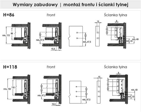 Szuflada Frontowa Ultra Box L Cm Rejs Szuflady Ultra Box Reling