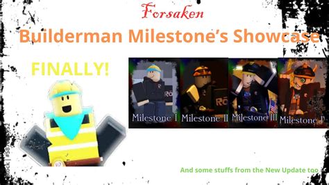 Builderman Milestone S Full Showcase Reference And Other Things Too