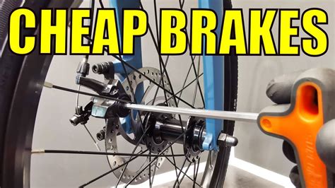 How To Improve Cheap Mechanical One Piston Disc Brakes For More