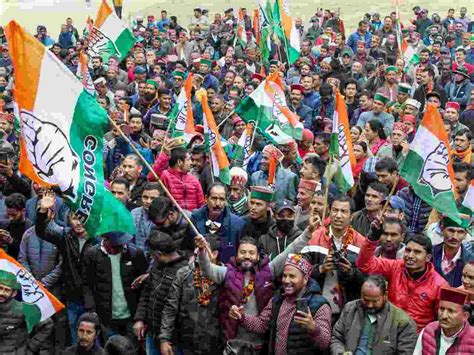 Congress Wrests Power From Bjp In Himachal Pradesh After Close Fight Cm Jai Ram Thakur Resigns