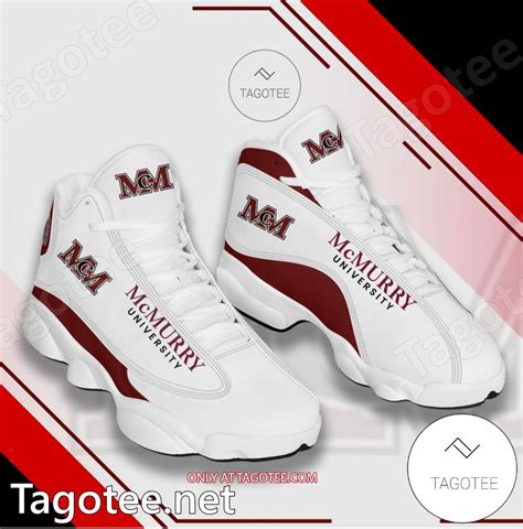 McMurry University Logo Air Jordan 13 Shoes - BiShop - Tagotee