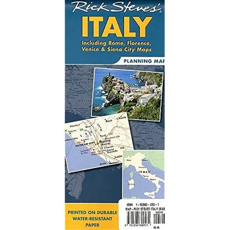 Snapklik Rick Steves Italy Map Including Rome