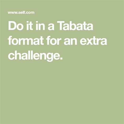 Do It In A Tabata Format For An Extra Challenge Single Leg Glute