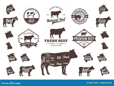 Beef Logo Stock Image 13359913