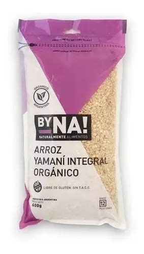 ARROZ YAMANI INTEGRAL ORGANICO X 600 Gr SIN TACC BY NA