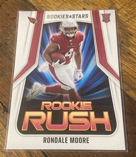 Rookies And Stars Rondale Moore Rookie Rush Insert Arizona