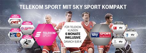 Telekom Sport Mit Sky Sport Kompakt Spiele