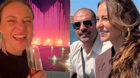 Em Dubai Paolla Oliveira Aparece Em Clima De Romance Diogo Nogueira