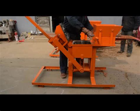 Kenya Soil Cement Interlocking Brick Making Machine Hand Press Clay