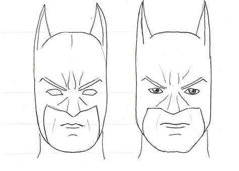 Art Class Ideas Draw Batman Figure