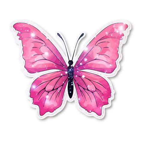 Premium Vector Pink Butterfly Vector