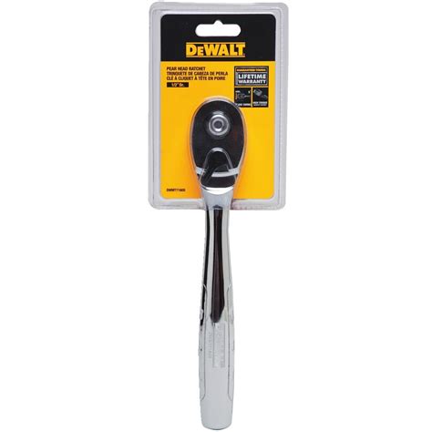 DeWalt DWMT71805 Pear Head Ratchet 1 2 Drive FisherTools