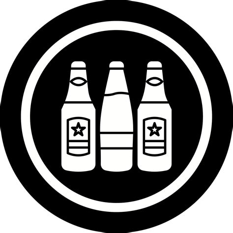 Beer Bottles Vector Icon 21410516 Vector Art At Vecteezy