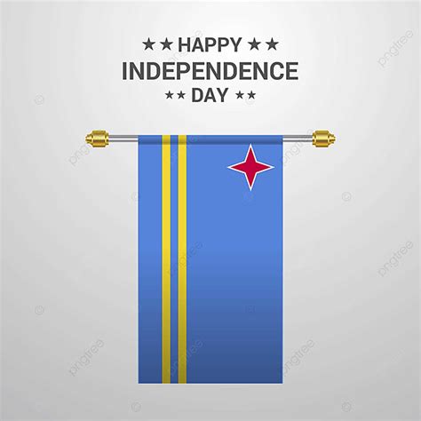 Independence Day Flag Vector Art Png Aruba Independence Day Hanging