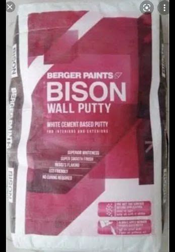 Berger Bison Wall Putty Kg At Rs Bag In Kolkata Id