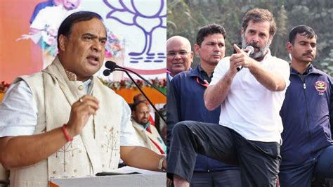 Rahul Vs Himanta Congress Leader Says Yatra Getting Publicity After