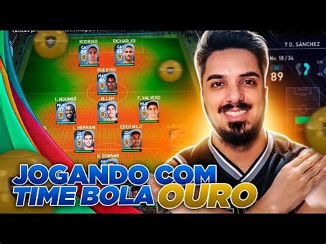 Montei Um Time Bola Ouro Insano E Jogamos Online Esse Elenco De