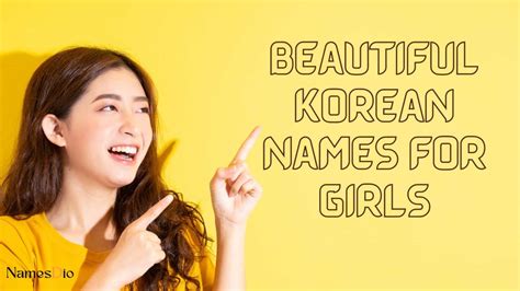 101+ Beautiful Korean Names for Girls - NamesDio