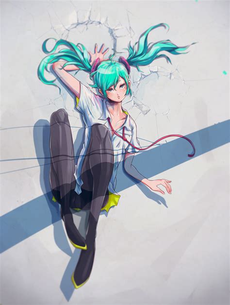 Hatsune Miku VOCALOID Mobile Wallpaper By YKBX 3943532 Zerochan