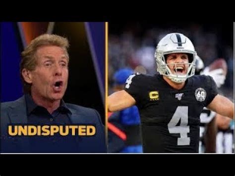 UNDISPUTED Skip Bayless React To Derek Carr S TD Pass With 5 Seconds