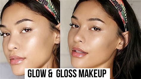 Glow Makeup How To Fake Glowy Skin Youtube