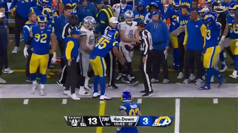 Las Vegas Raiders Vs Los Angeles Rams Full Highlights 3rd Qtr Nfl