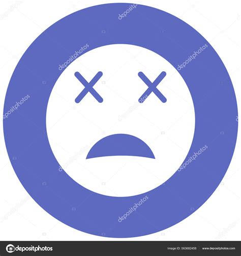 Sad Face Emoticon Vector Icon Stock Vector By MuhammadAtiq 563682458