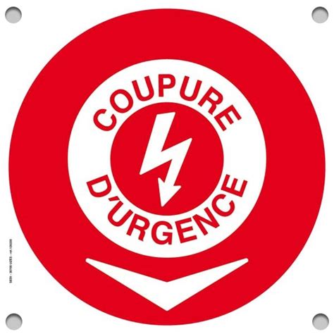 Panneau Avec Pictogramme Pvc Coupure D Urgence X Mm The Best Porn Website