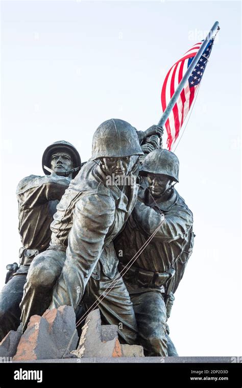 Arlington Virginia Iwo Jima Memorial A Los Marines De EE UU Por