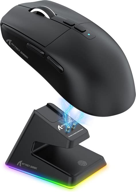 Delux M Pro Mouse Gamer Sem Fio G Leve Sensor Paw Dpi