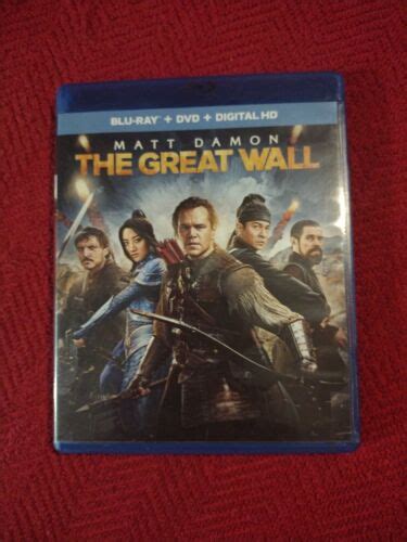 The Great Wall Blu Ray DVD 2017 2 Disc Set EBay