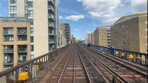 FULL TRAIN VISUAL DLR Tower Gateway Beckton 120 YouTube