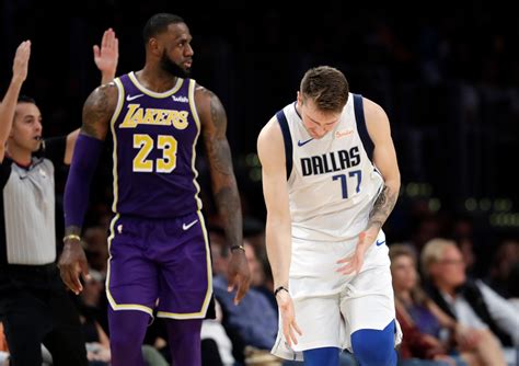 Lebron James Offers Hilarious Reaction To Luka Doncics Incredible Game Winner Lakers Daily