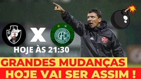 Saiu Agora Z Ricardo Muda Time Do Vasco Da Gama Contra O Guarani