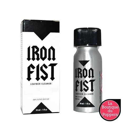 Lot De Poppers Iron Fist Ml Pas Cher Sur La Boutique Du Poppers