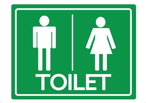 Toilet Symbol Male And Female Icon 646203 Vector Art At Vecteezy