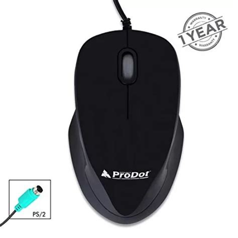 ProDot Universal MU213s PS 2 Wired Optical Mouse For PC Laptop