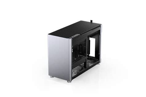 Jonsplus I Pro Mini Itx Gaming Case Sandblasted Silver Magnesium