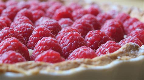 Tarte Aux Framboises Et Chocolat Blanc