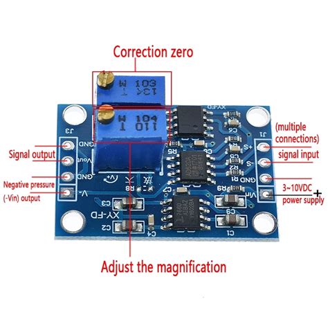 AD620 Transmitter High Precision Microvolt Millivolt Voltage Amplifier