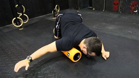 Albany Ny Crossfit Mobility Demo Foam Roller Chest Front Delt